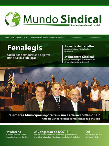 Capa Mundo Sindical – Edição 3