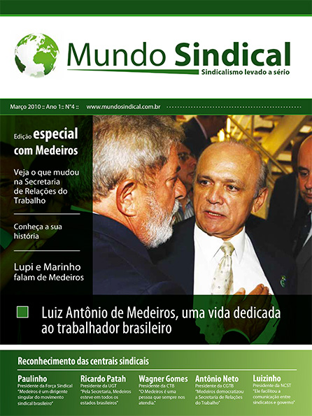 Capa Mundo Sindical – Edição 4