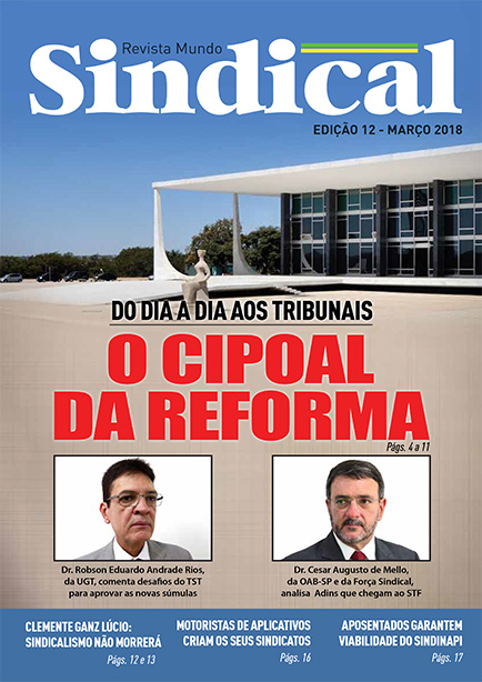 Capa Mundo Sindical – Edição 12