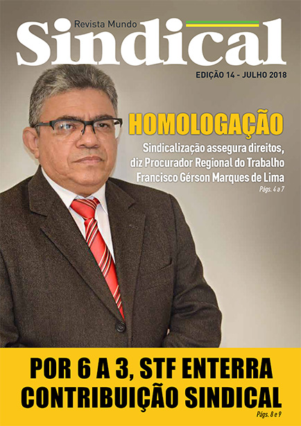 Capa Mundo Sindical – Edição 14