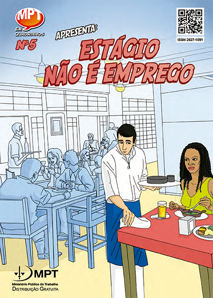 Capa Estágio não é emprego