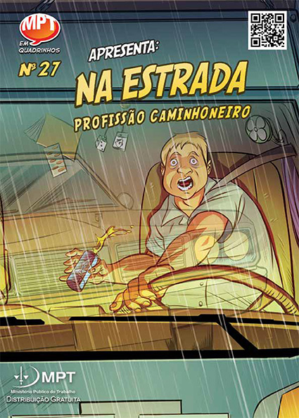 Capa Na estrada profissão caminhoneiro