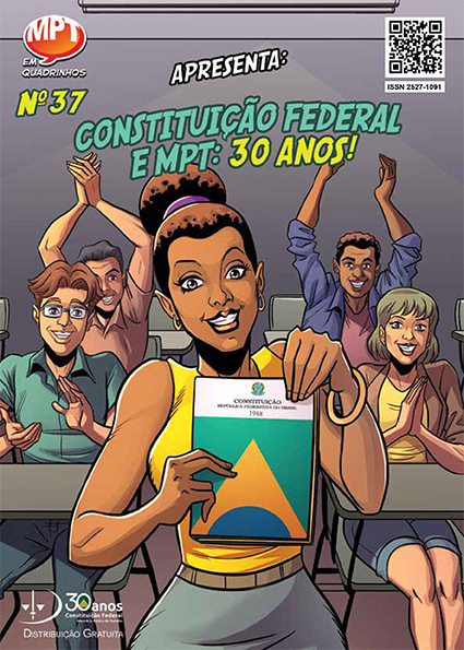 Capa Constituição Federal e MPT 30 anos