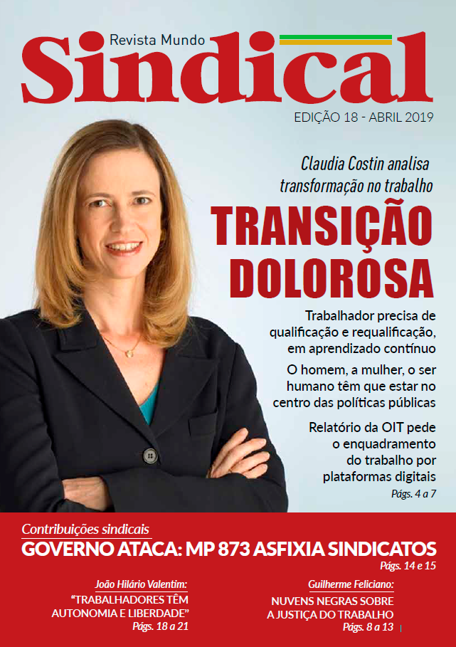 Capa Mundo Sindical – Edição 18